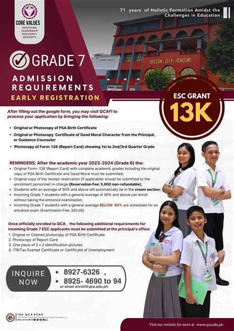 quezon city academy tuition fee|Quezon City Academy Foundation, Inc. .